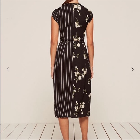 Reformation Sabrina Wrap Dress - Picture 3 of 4